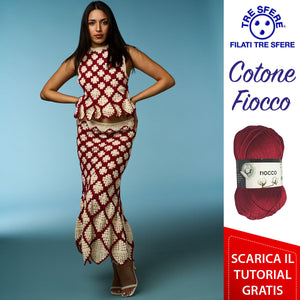 Gonna Granny all'Uncinetto | Tutorial Cotone Fiocco |Studio 239S