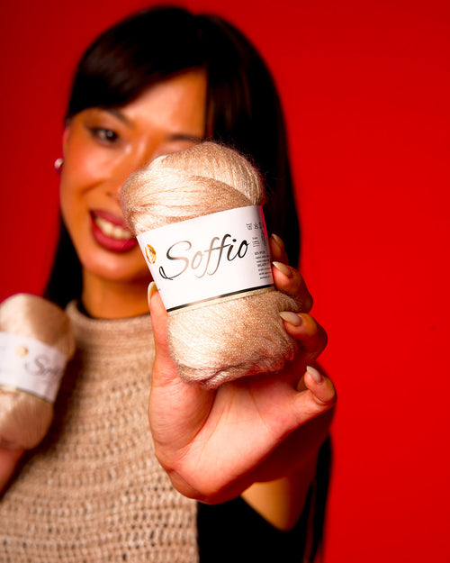 LANA SOFFIO  62% Nylon 38% Acrilico CF 250 gr