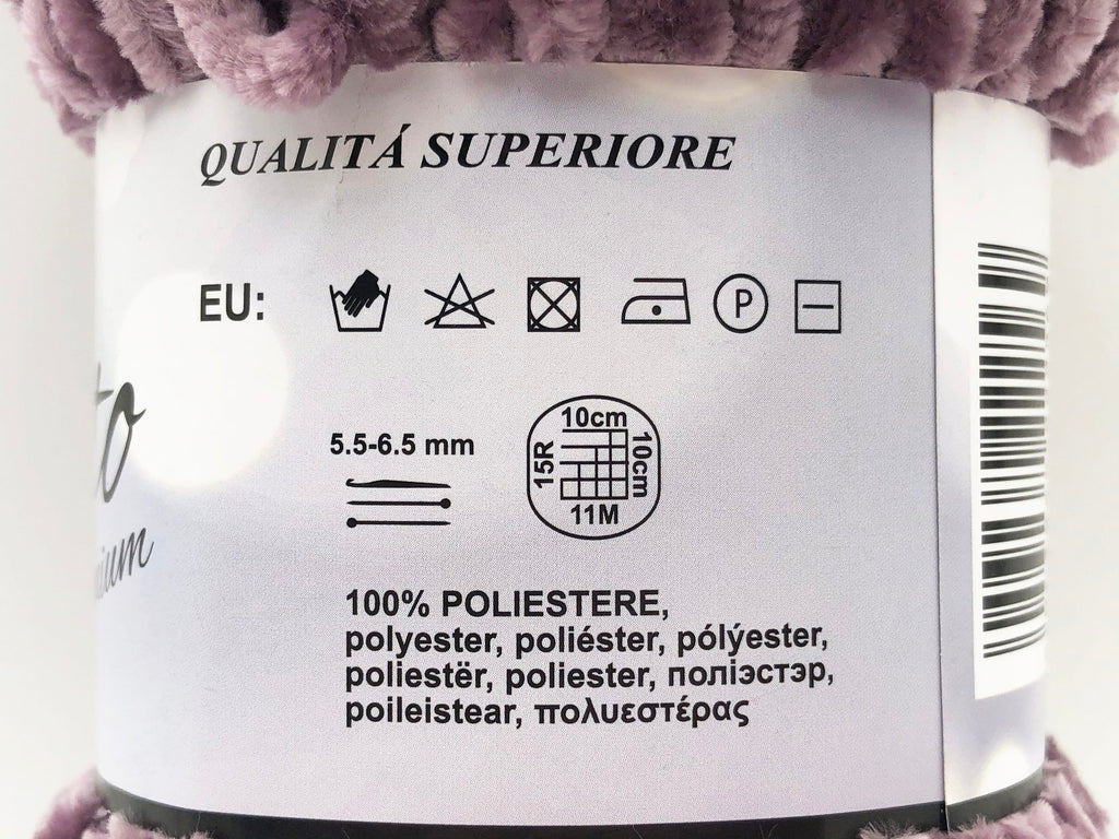 CINIGLIA VELLUTO CF.500 GR