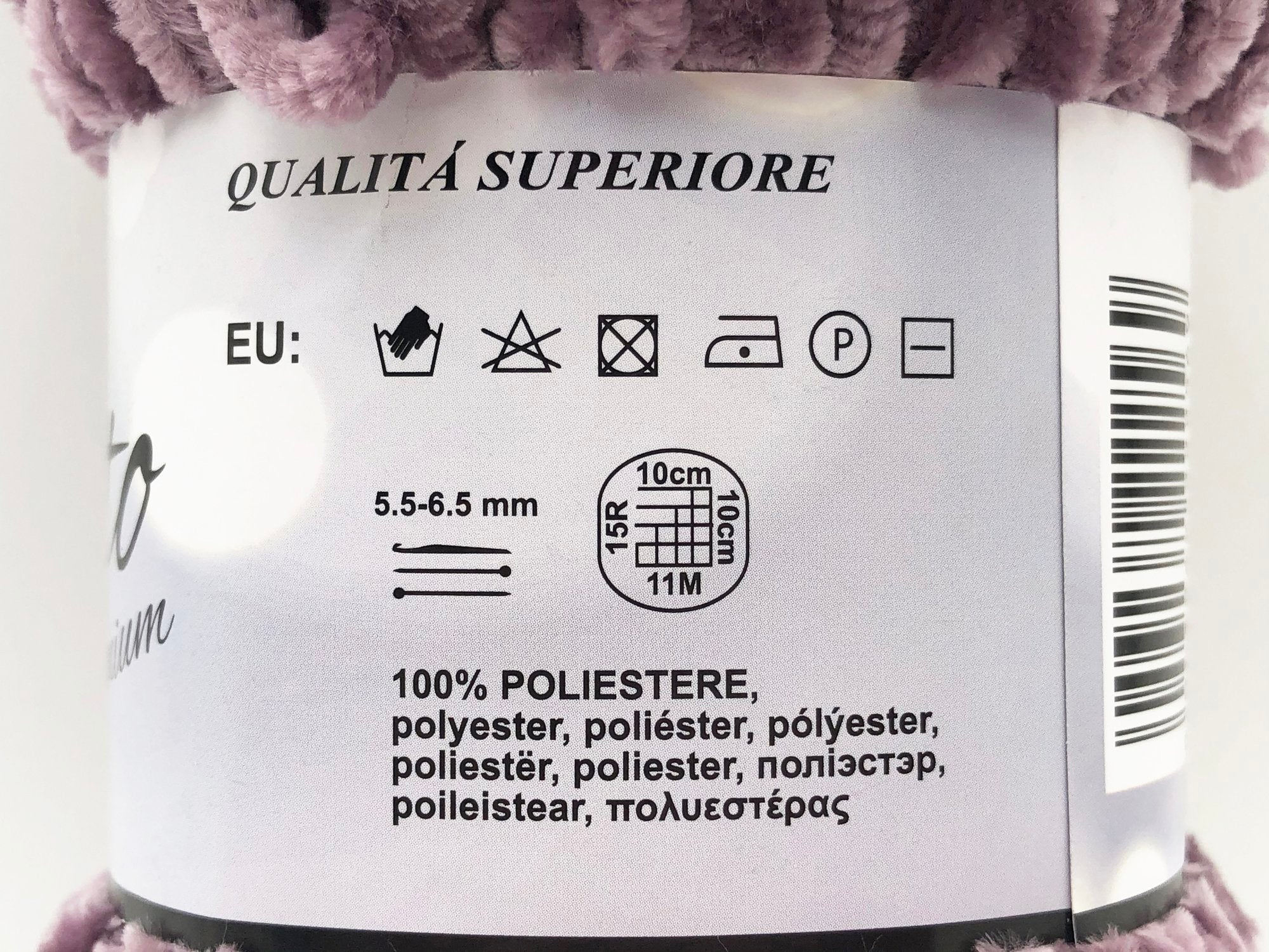 CINIGLIA VELLUTO CF.500 GR