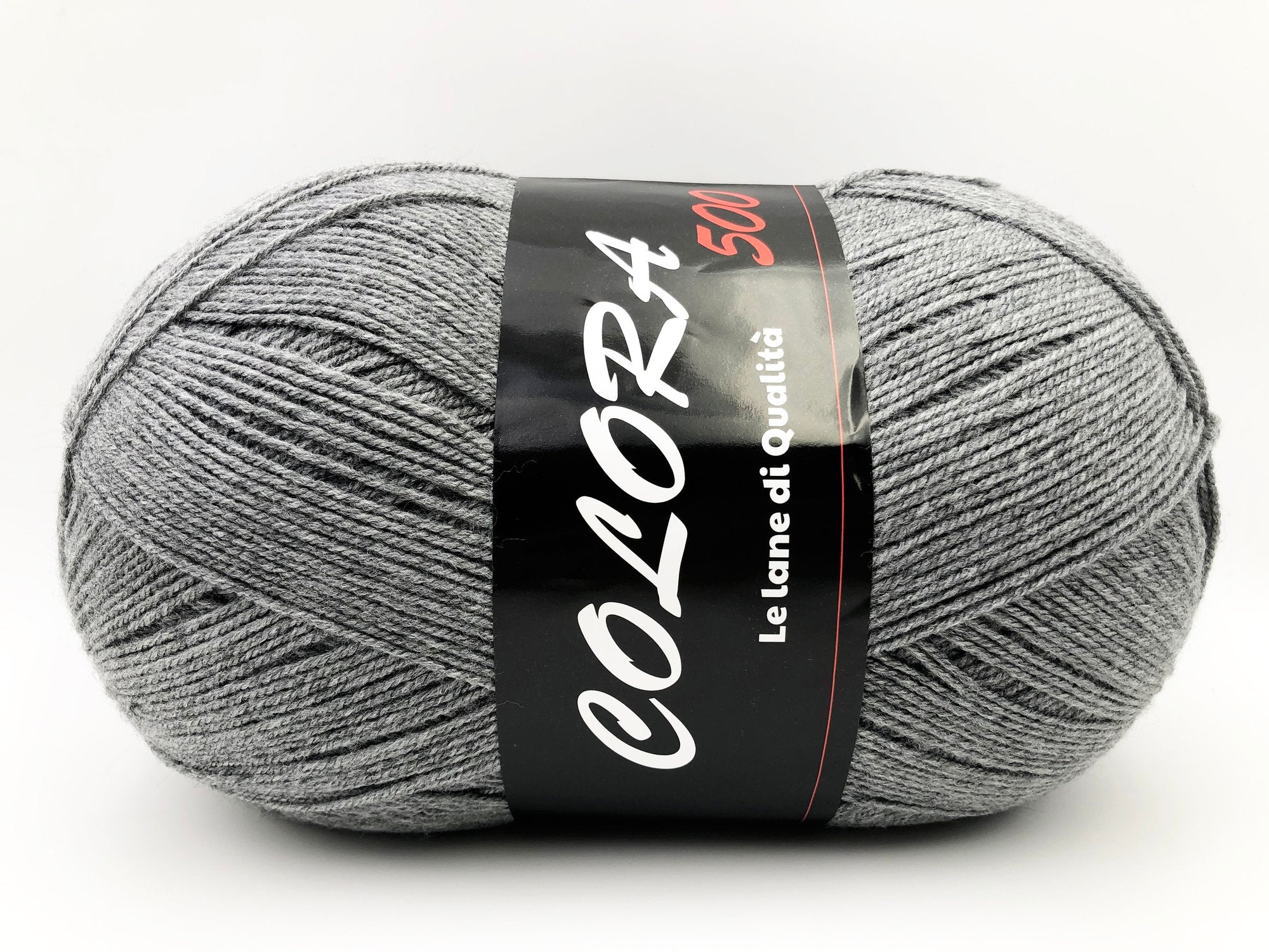 Lana Colora 500 Gomitolo 100% Acrilico 500 gr