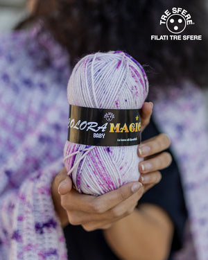 Lana Colora Baby Magic 100 % acrylique cf 250 g
