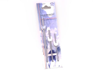 Wool needles with eye, perlon thread pack of 1 blister 3 needles