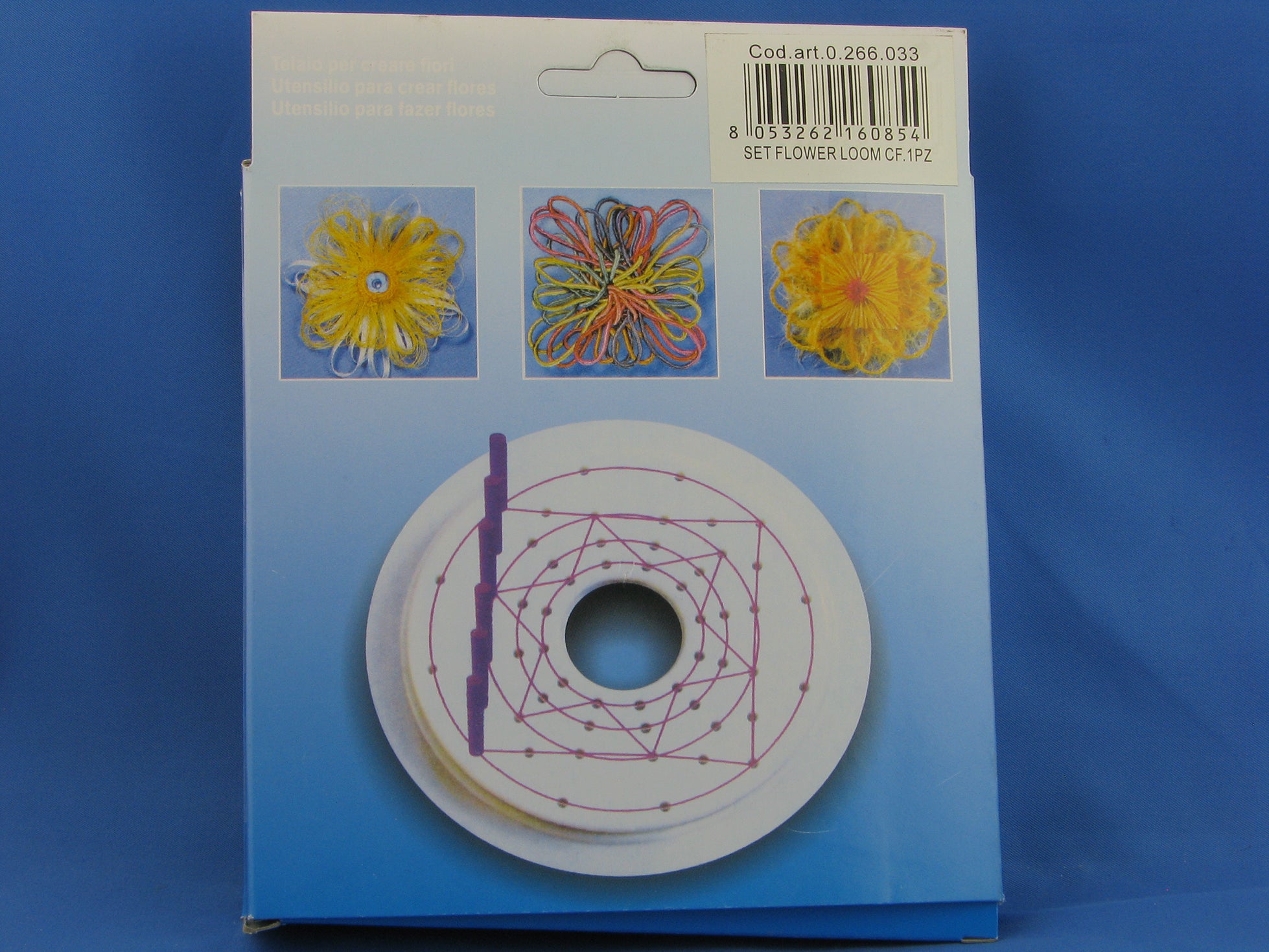 KIT FLOWER LOOM CF 1 pz