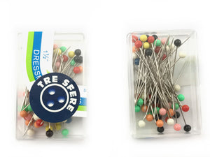 Spilli testa colorata cf.12 bl