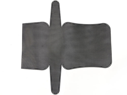 RETE SAGOMATA POCHETTE NERO 45.2X41.5 CF. 1PZ