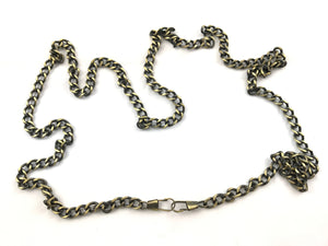Chain pouch 110cm 0.7mm x 10mm with hooks
