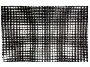 Black canvas net 50 x 32 cm, 2 mm hole. pack 1 pc