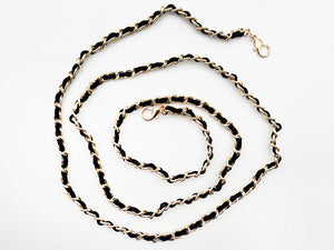 Metal chain c01 with carabiners 120 cm