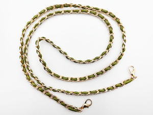 Metal chain c03 with carabiners 120 cm