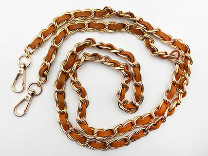 CATENA METALLO C18 CON MOSCHETTONI 120 CM