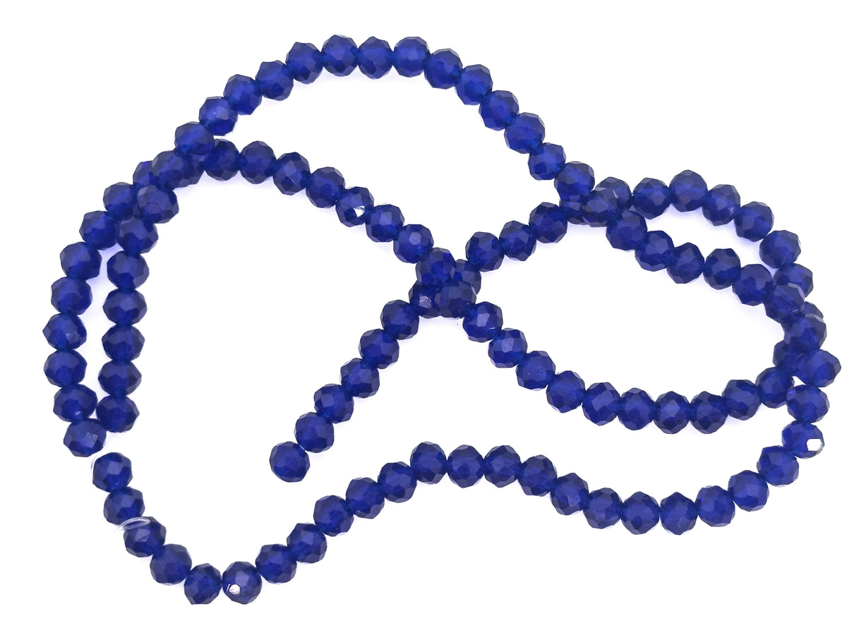 Cristalli rondelle sfaccettate 4x3 mm | 120 perline per bijoux