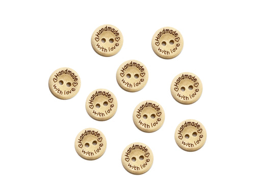 BOTTONI HANDMADE 2CM-100%WD CF.10PZ