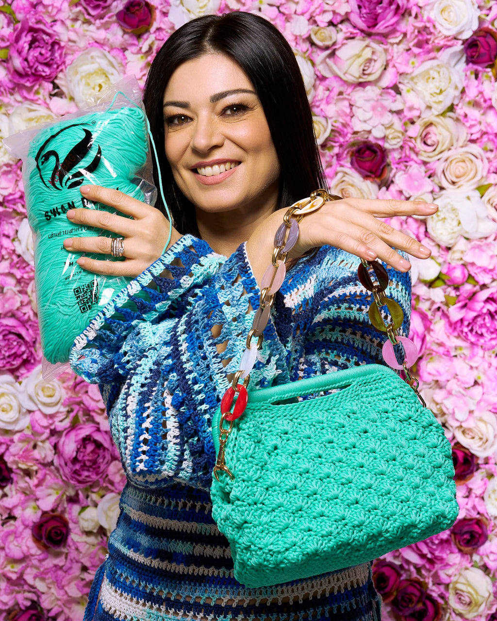 CORDINO SWAN BLACK Confezione 500 Grammi