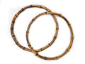 MANICI IN BAMBOO ANELLO LACCATO 20 CM CF 2 pz