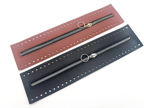 CHIUSURA ZIP ECOPELLE 27CM