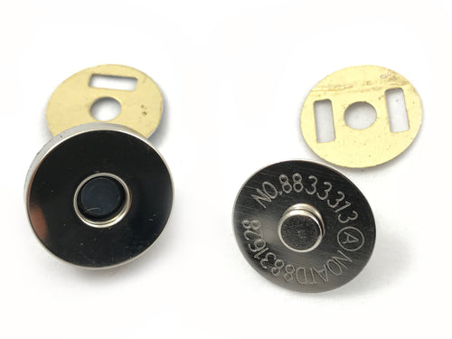 CALAMITA APPLIQUE MAGNETICA BORSE mm18 CF.4COPPIE