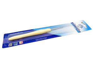 Ergonomische Baumwoll-Häkelnadel Größe 1,5, 1 Stück