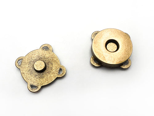 CALAMITA APPLIQUE MAGNETICA BRONZO 18MM CF.4 CALAMITE