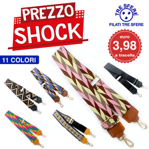 Bag strap 5 cm 100% polyester pack of 1 piece