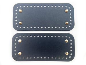 Bases with feet 18x8 cm eco-leather pack 1 pc