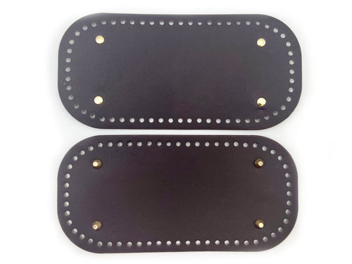 FONDI CON PIEDINI CM 25X12 - SIMILPELLE -CF.1PZ