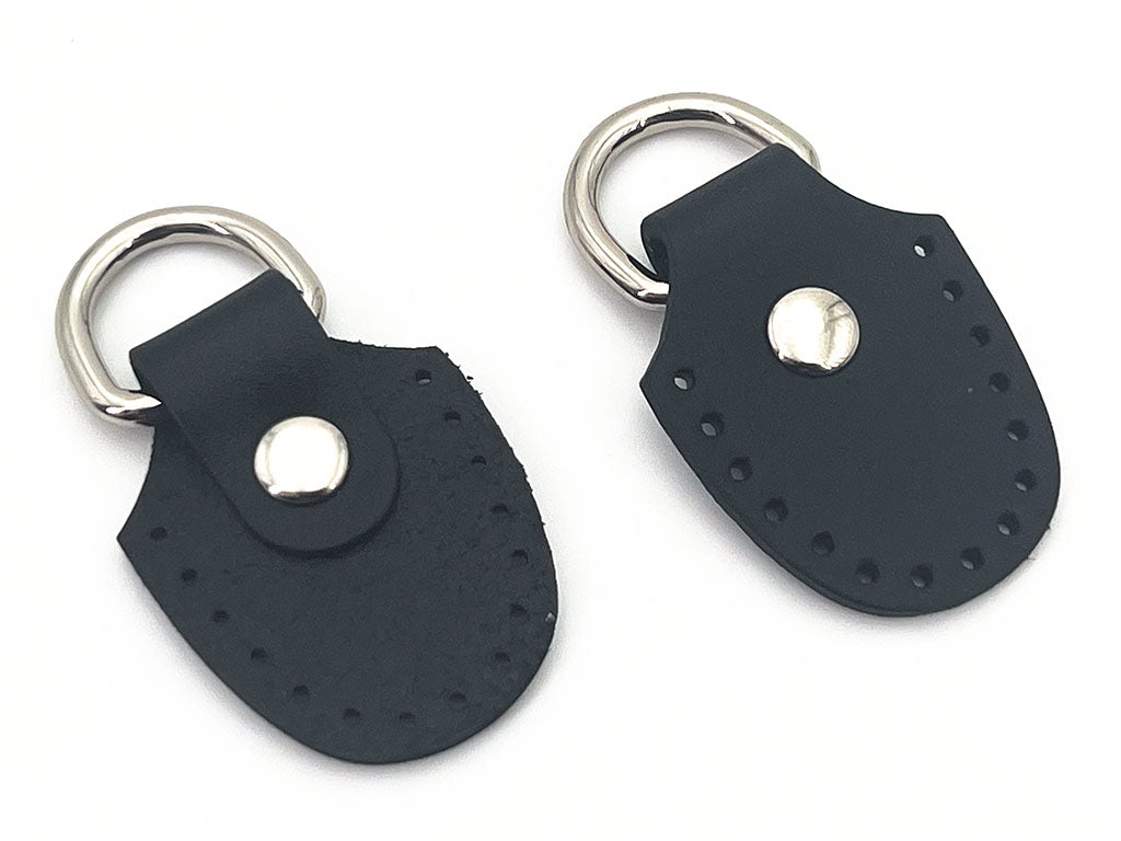 ATTACCO PONTICELLO 5x3 CM SIMILPELLE CF.2PZ