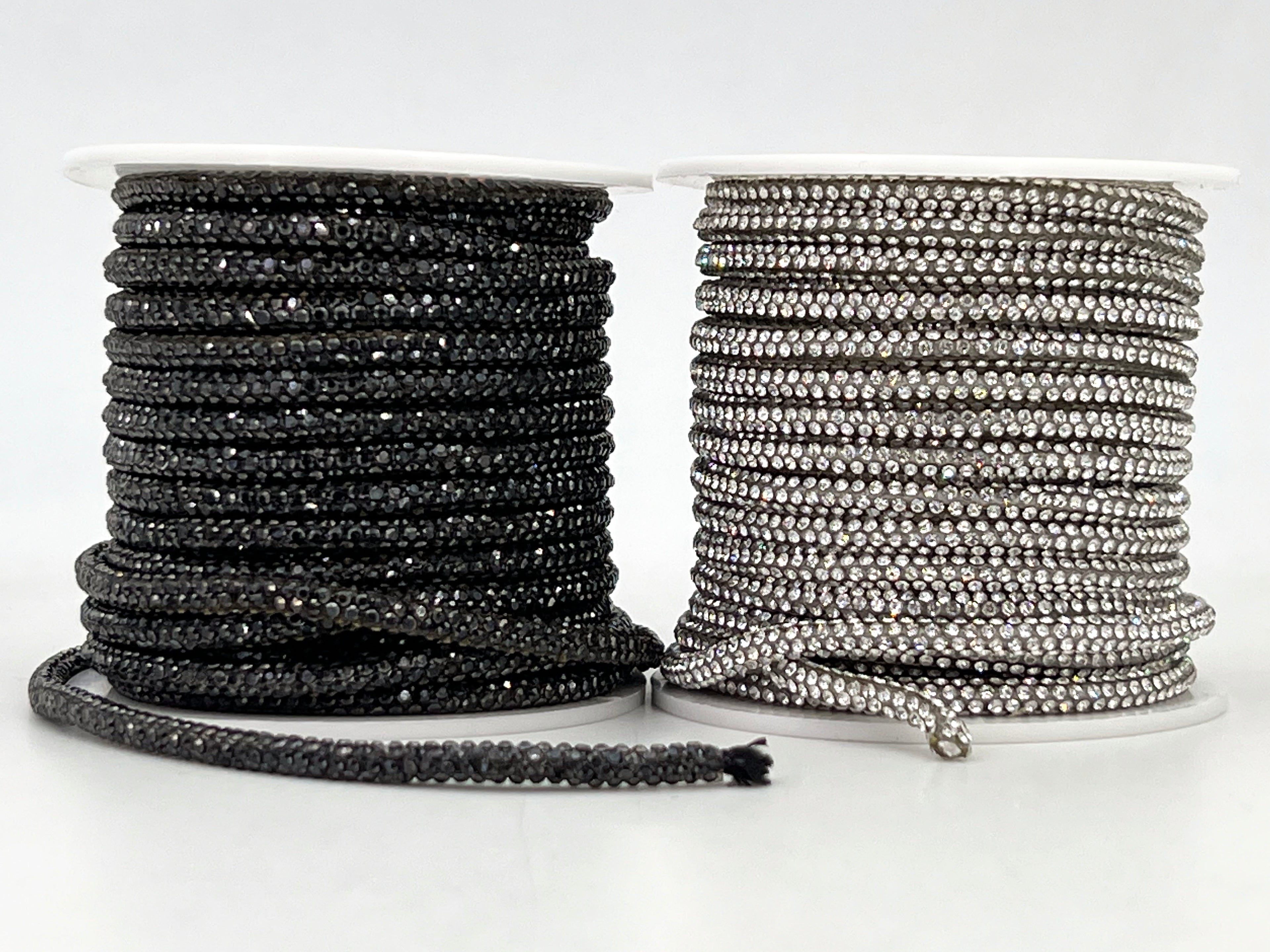 CORDINO STRASS 4 mm cf.10 mt