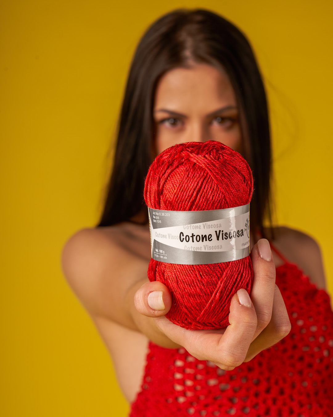 COTONE VISCOSA 50% cotone 50% viscosa CF 500 gr