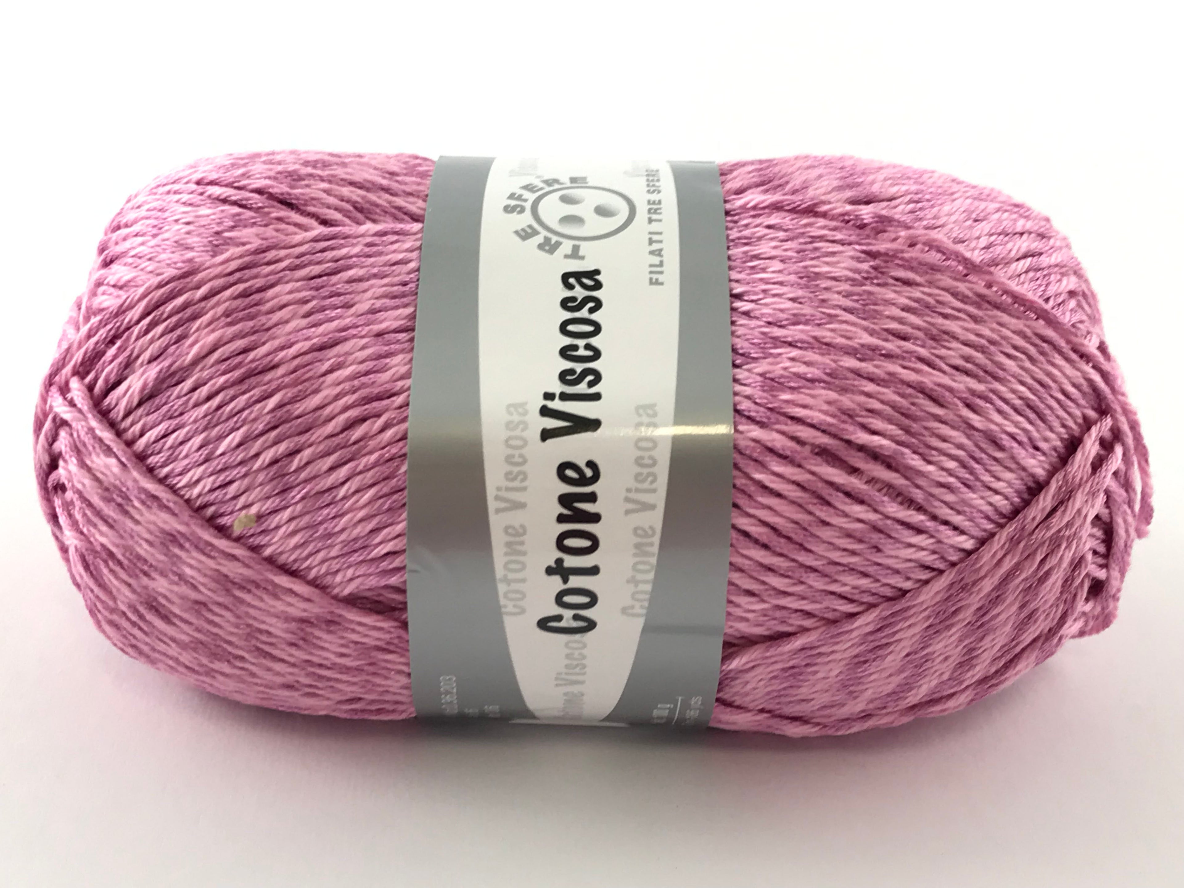 COTONE VISCOSA 50% cotone 50% viscosa CF 500 gr