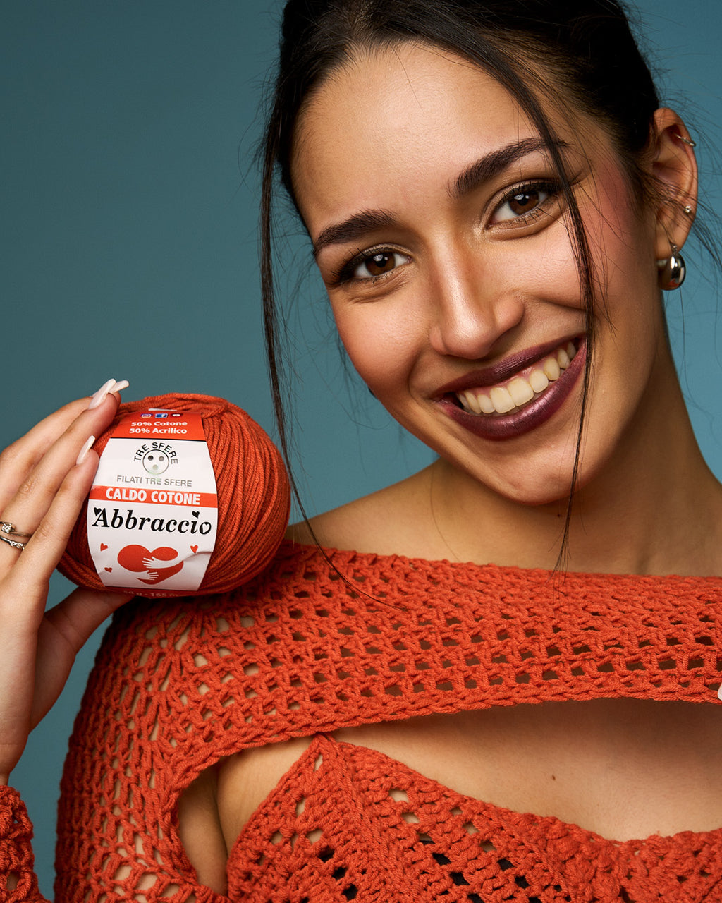 CALDO COTONE ABBRACCIO 50% Cotone 50% Acrilico CF 500 gr