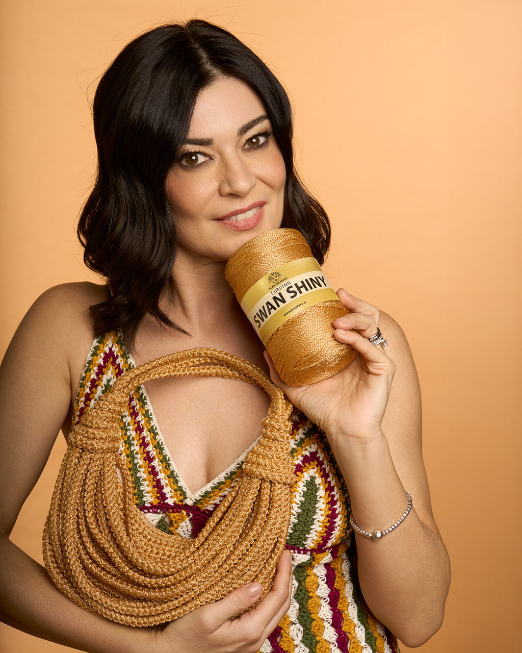 CORDINO SWAN SHINY 100% Polipropilene 250 Grammi