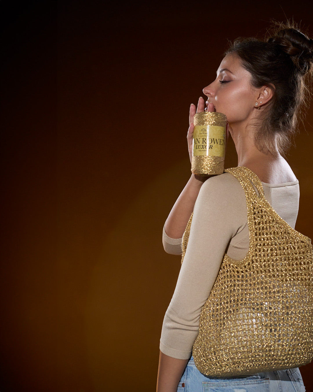 CORDINO SWAN ROWEN LUXOR 50% COTONE 50% PL CF.200 GR.