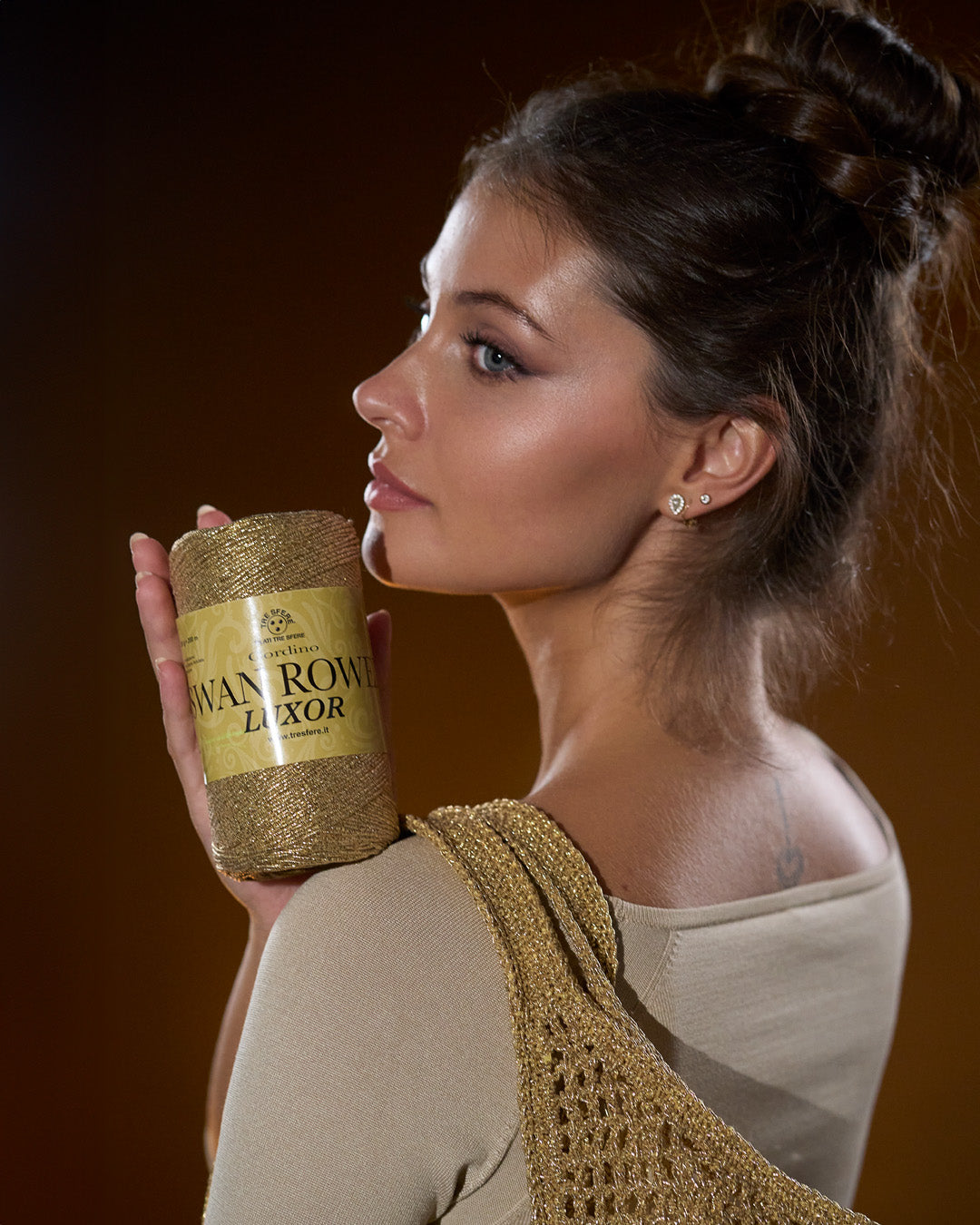 CORDINO SWAN ROWEN LUXOR 50% COTONE 50% PL CF.200 GR.