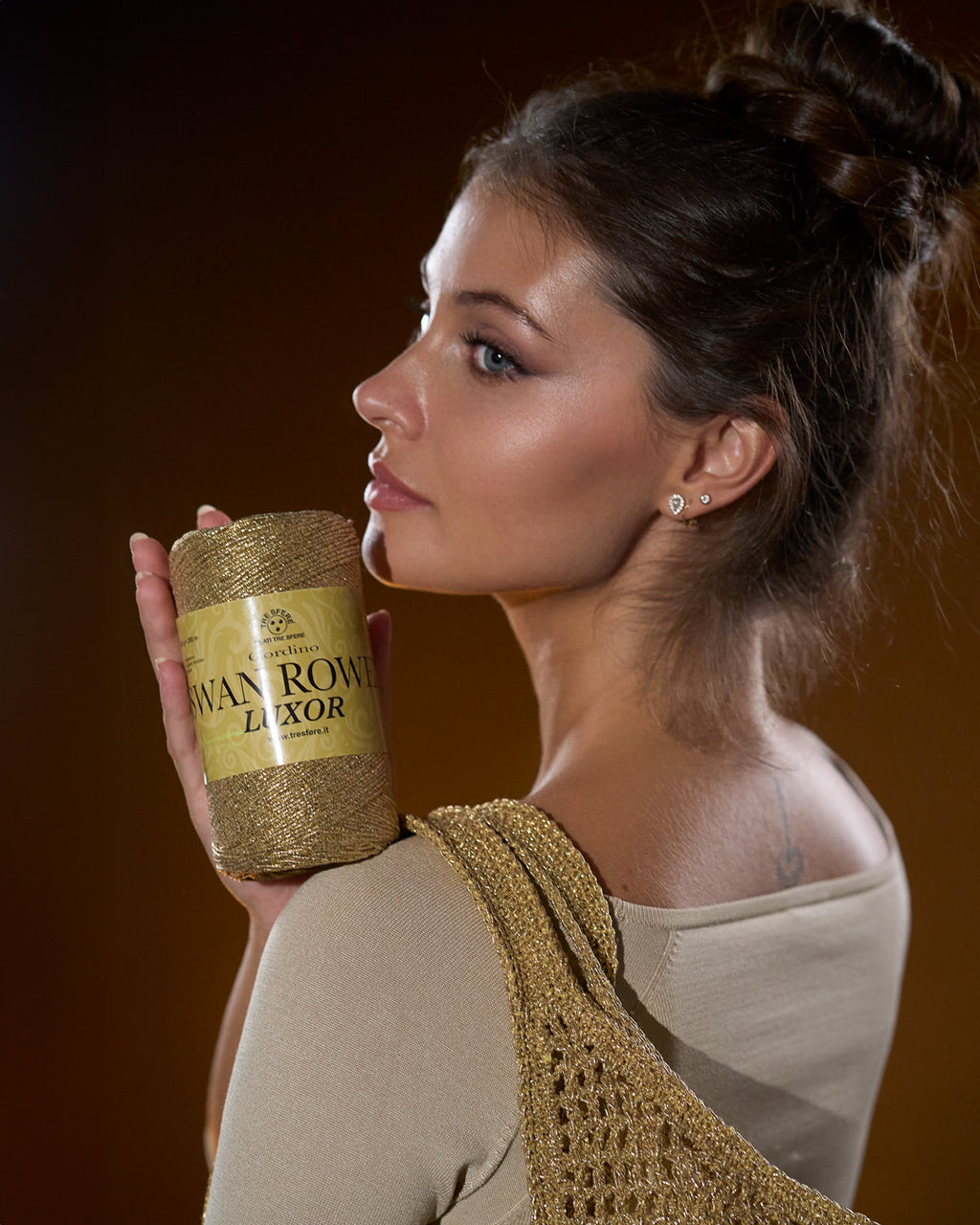 CORDINO SWAN ROWEN LUXOR 50% COTONE 50% PL CF.200 GR.