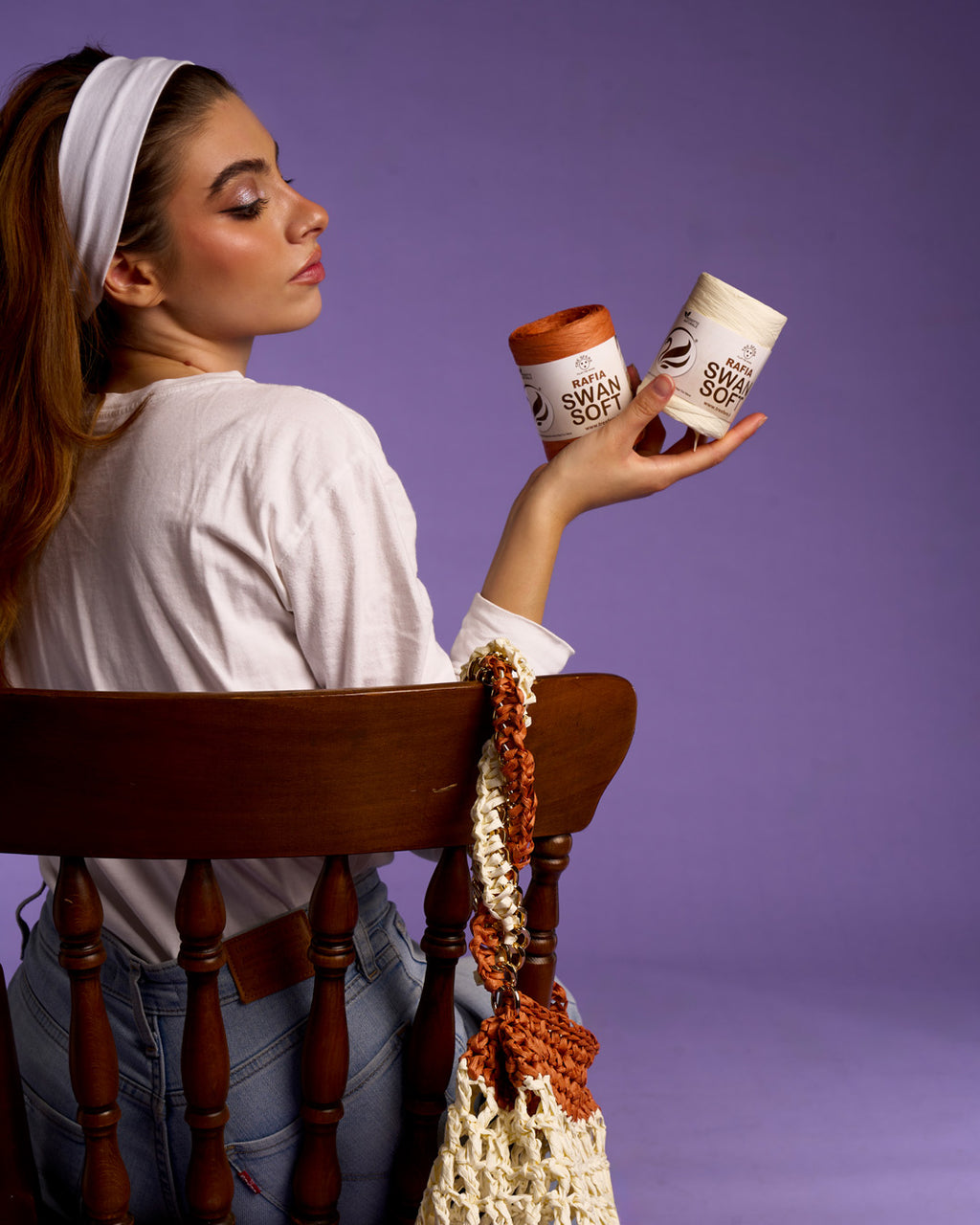 RAFIA SWAN SOFT 100%PAPER- CF.200GR