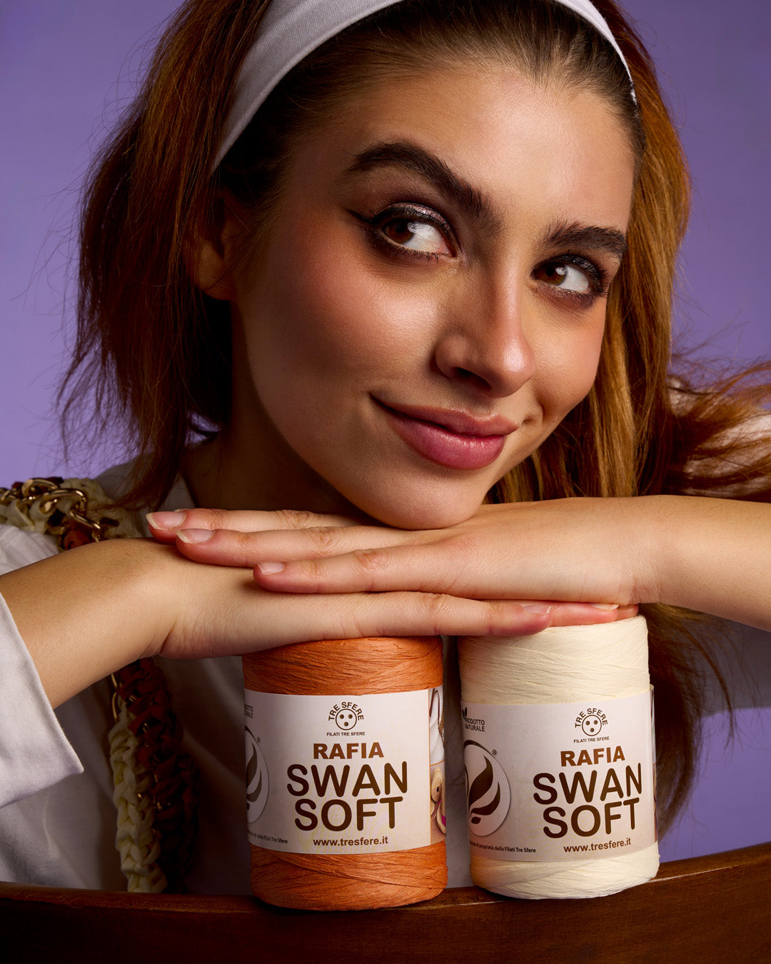 RAFIA SWAN SOFT 100%PAPER- CF.200GR