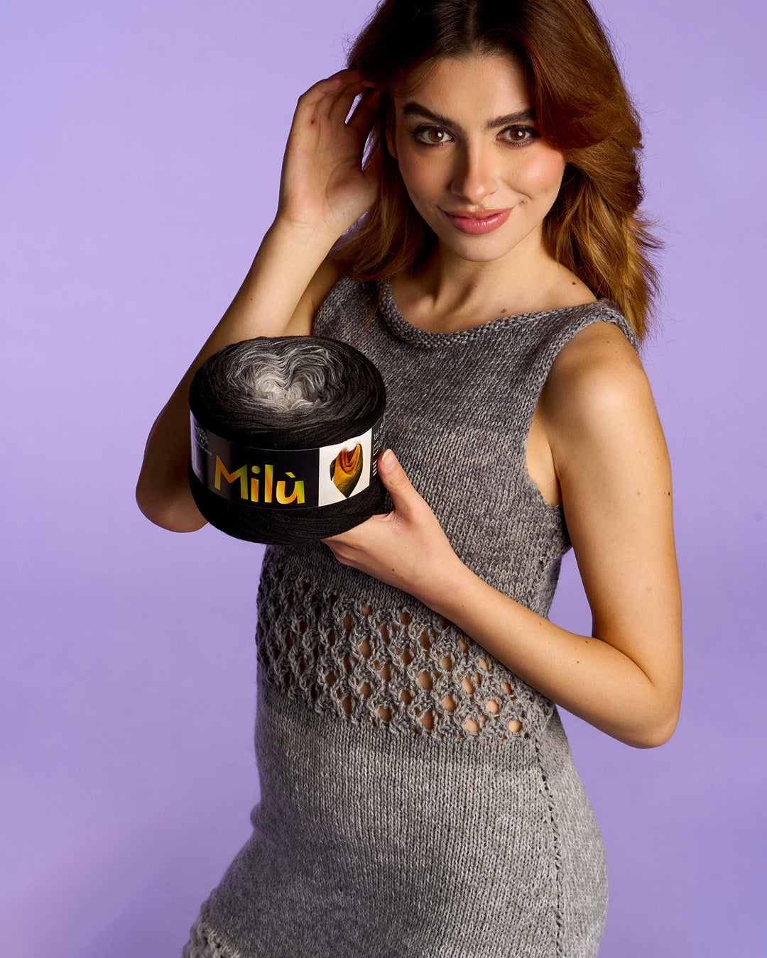 LANA WOOL MILU 50% LANA 50% ACRILICO CF 200 gr
