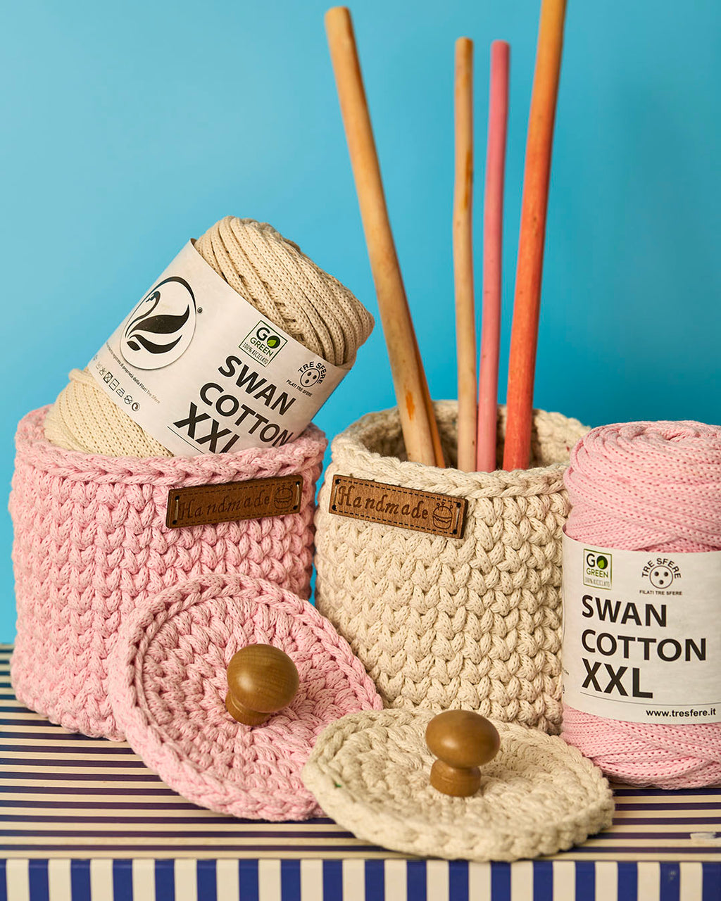 CORDINO SWAN COTTON XXL 70% COTONE 30% POLY 250 GRAMMI