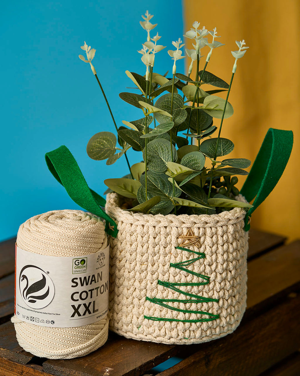 CORDINO SWAN COTTON XXL 70% COTONE 30% POLY 250 GRAMMI