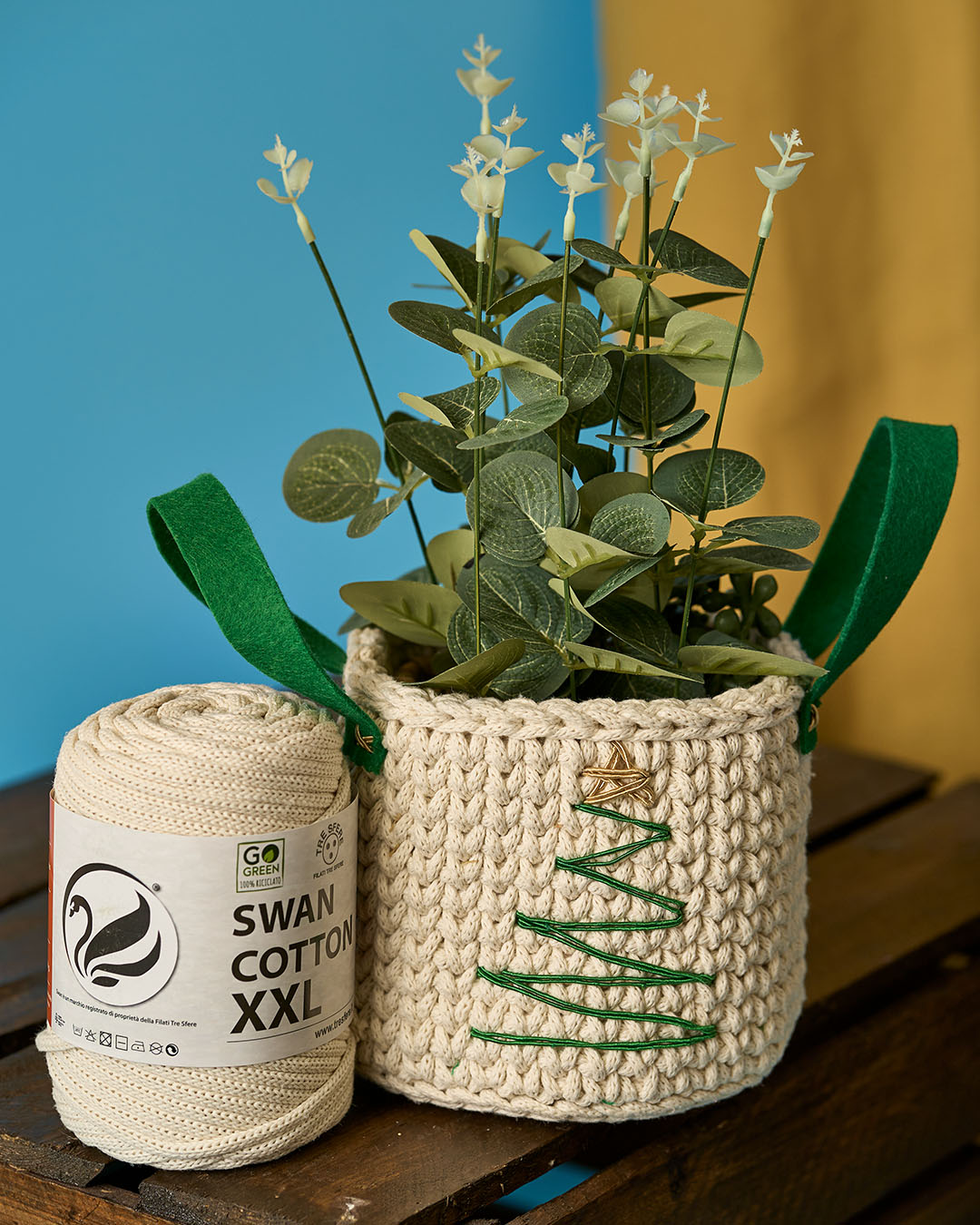 CORDINO SWAN COTTON XXL 70% COTONE 30% POLY 250 GRAMMI