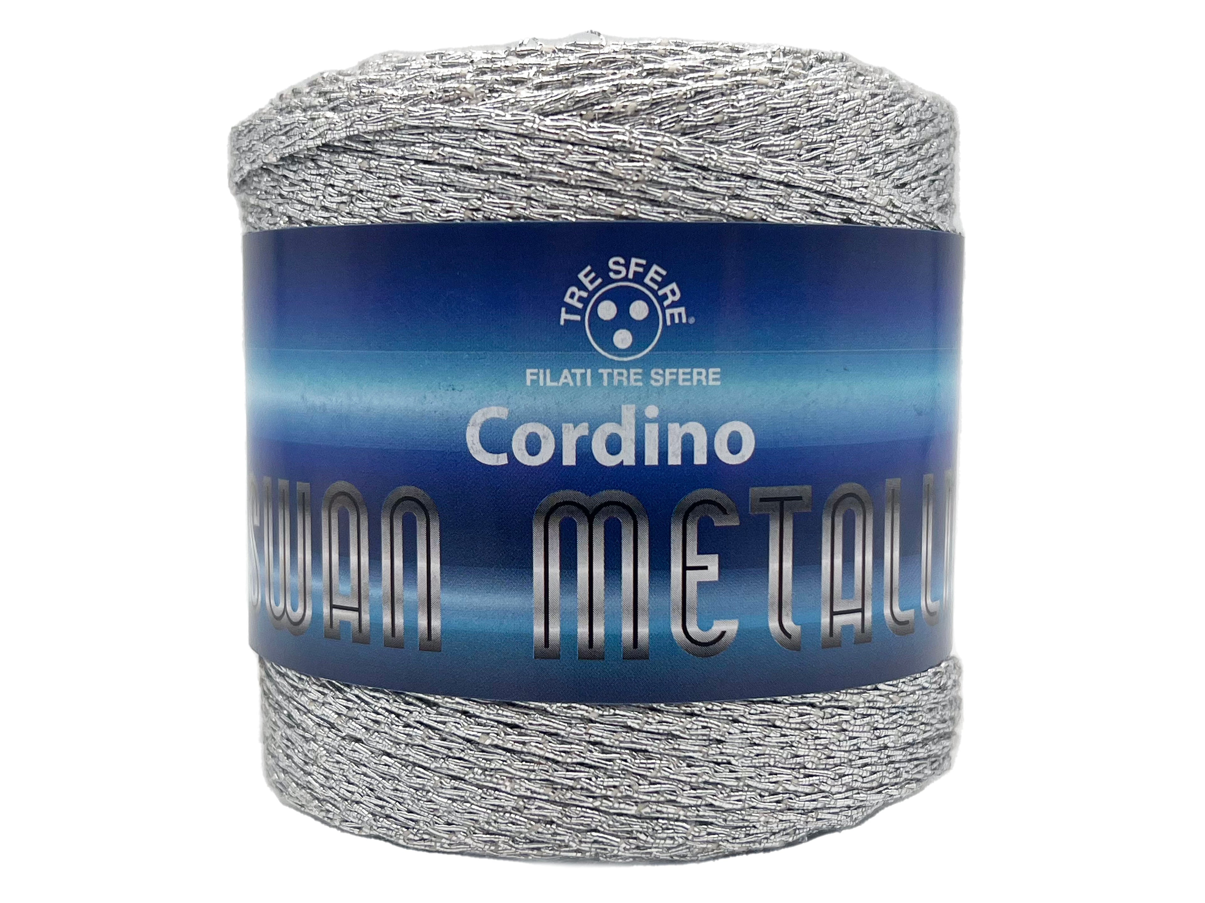 CORDINO SWAN METALLIC 60% COTONE 40% POLIESTERE METALLICO  200GR