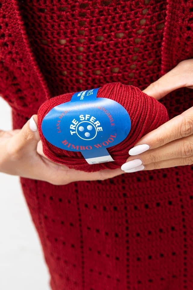 LANA BIMBO MERINOS EXTRAFINE 100% lana CF 500 gr