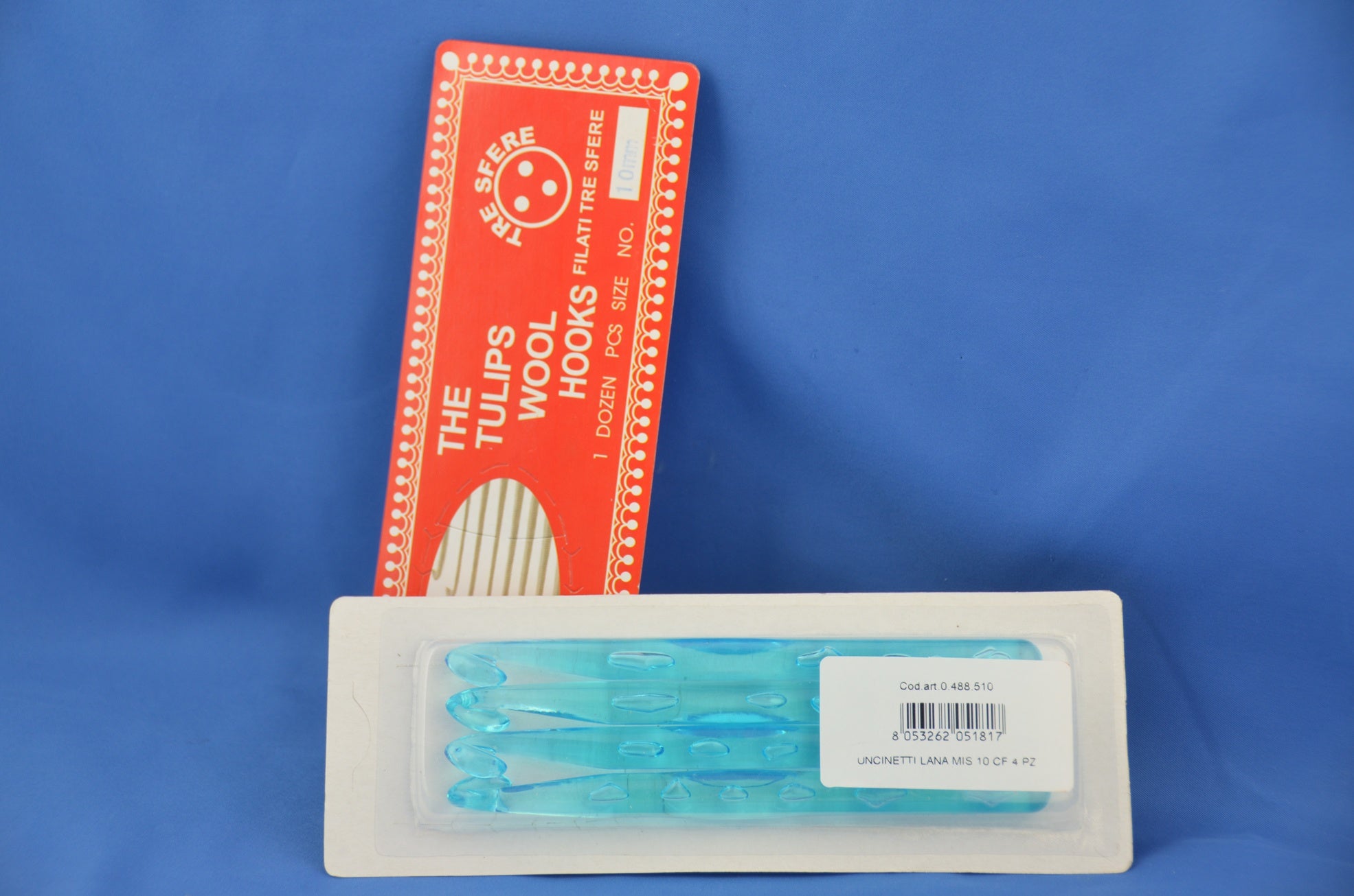 UNCINETTI LANA MIS.10 CF.4 PZ