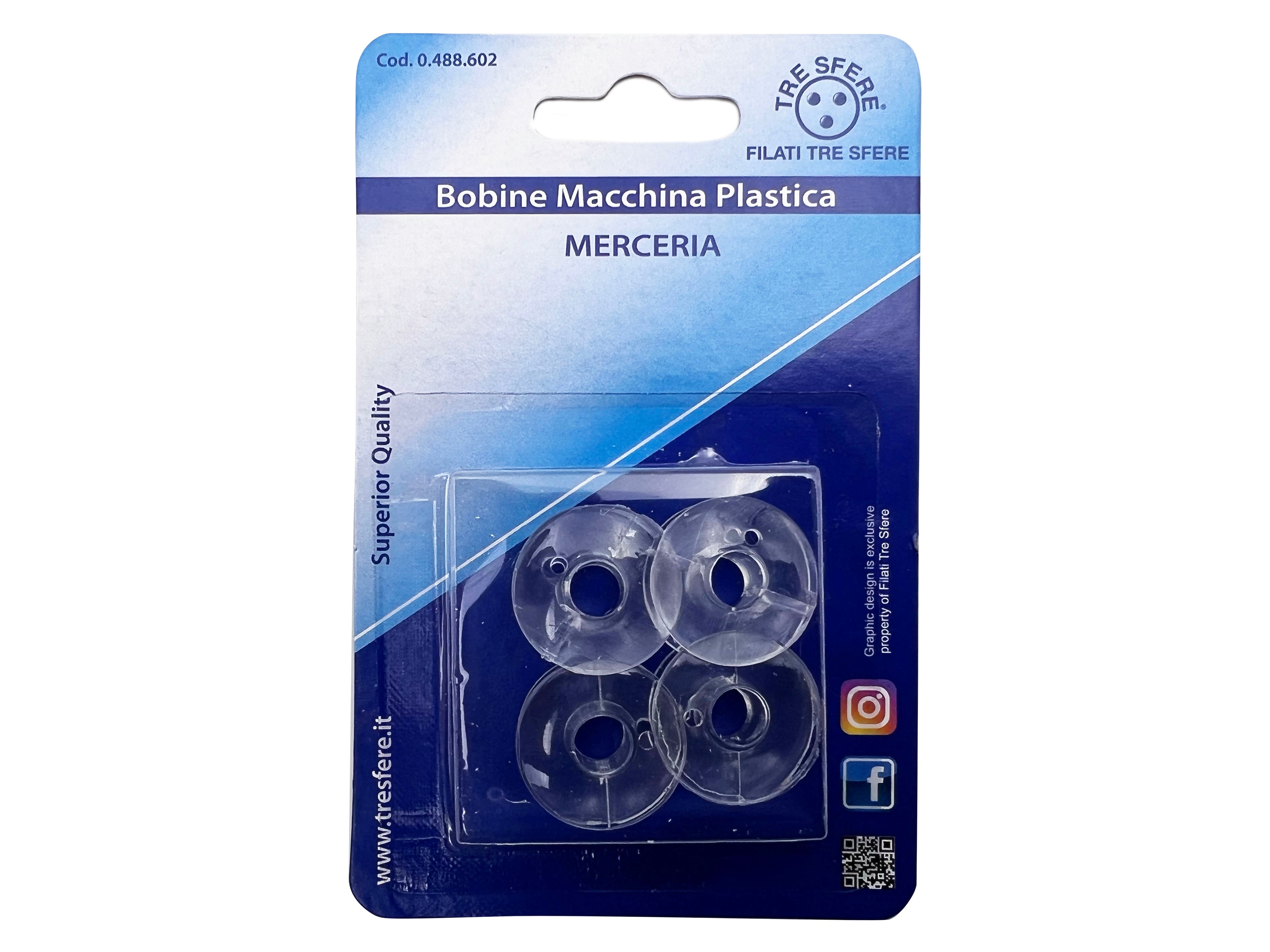 BOBINE MACCH.BASSE PLAST.CF.12 BLI