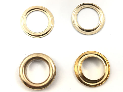 OCCHIELLI METALLICI PER BORSE D. mm18  CF.10 PZ