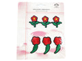 APPLICAZIONI TERMOADESIVE FIORE CF.6 PZ