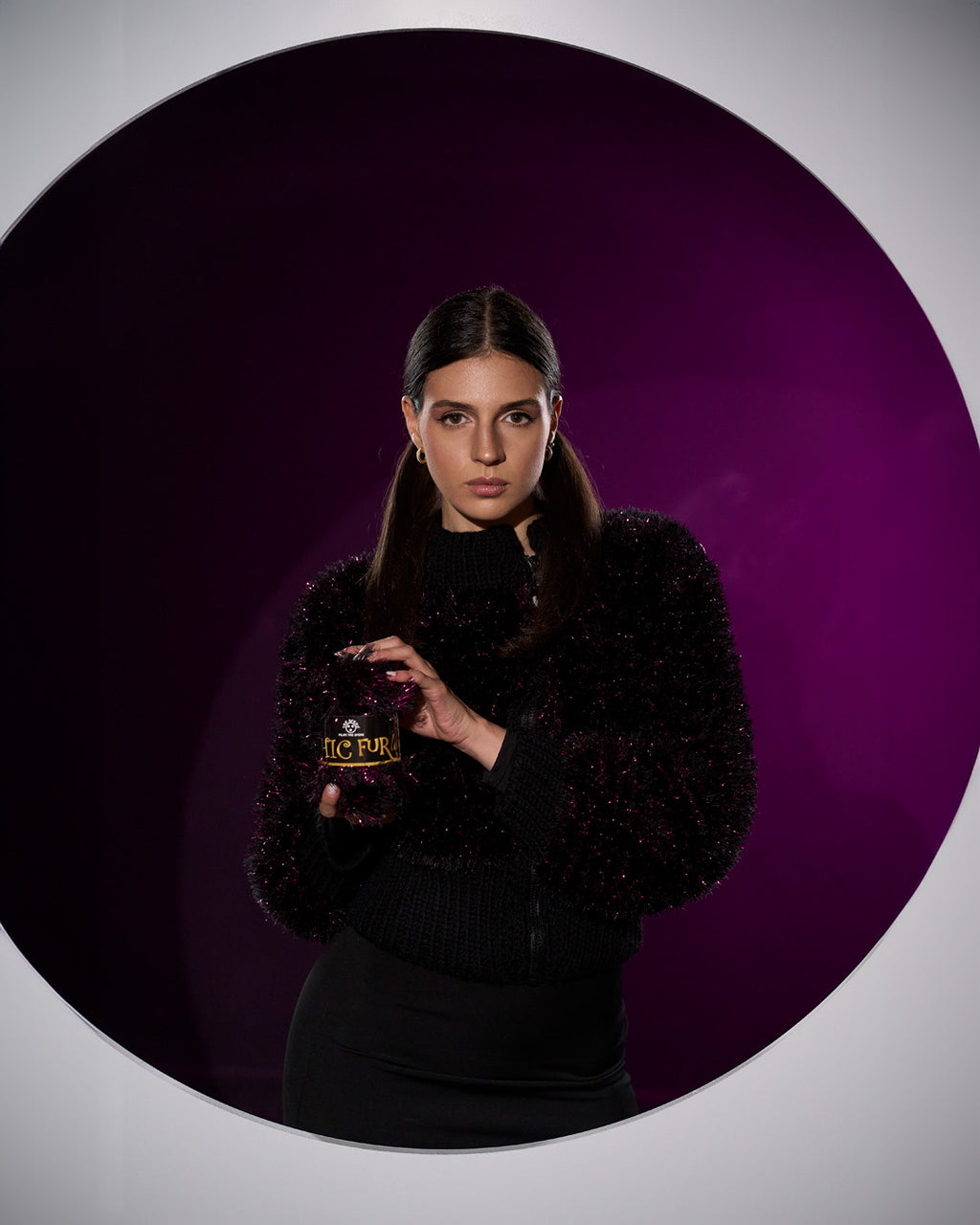 CHIC FUR LUX 80%PL-20%LAME  CF 500 gr