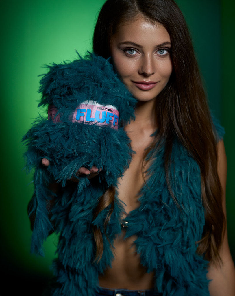 PELLICCIA FLUFFY 100% PL CF.200 GR