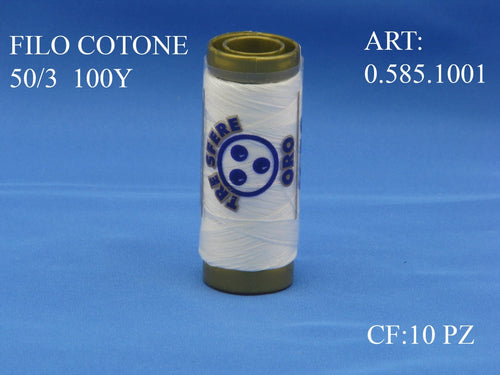 FILO COTONE 50/3 100Y.CF.10PZ